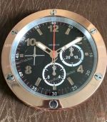 Hublot Wall Clock Replica For Sale Rose Gold Black Face Wall Clock